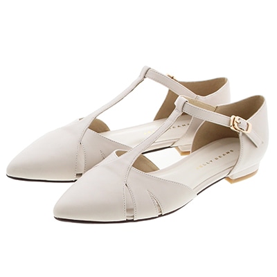 Tストラップグルカセパレートパンプス/204-52035