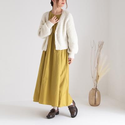 マテリアルコンビインナーファーローファー