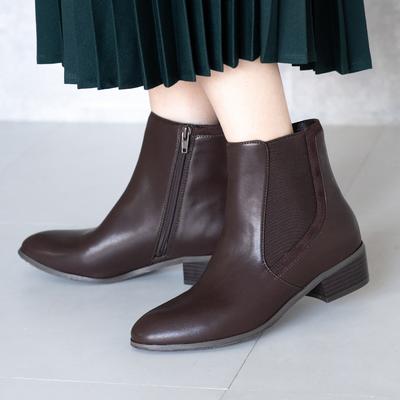 サイド切り替えショートブーツ