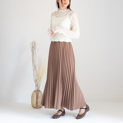 【あったか仕様 】ビジューヒールストラップパンプス