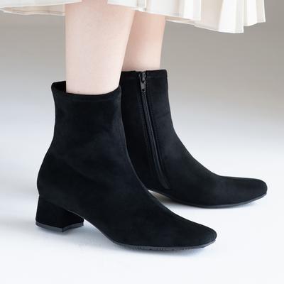 プレーンストレッチショートブーツ