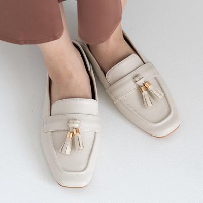 タッセルソフトローファーシューズ/210-52369