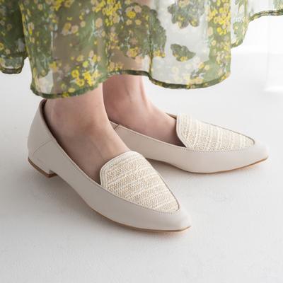 メッシュコンビローファーシューズ/211-53332
