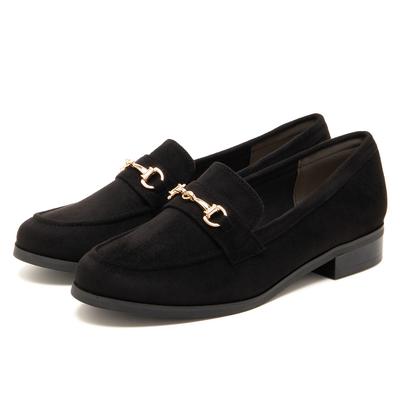 ゴールドビットローファー(23.0cm ブラックスエード): スニーカー