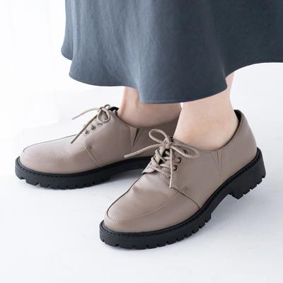 トラックソールレースアップマニッシュシューズ