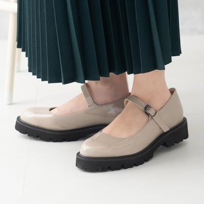 トラックソールワンストラップシューズ/215-51155