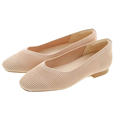 やわらかニットパンプス/215-53164