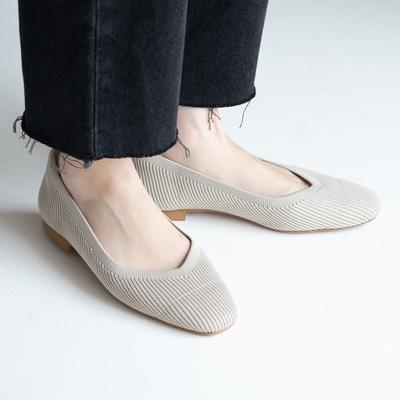 やわらかニットパンプス/215-53164