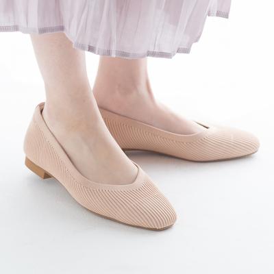 やわらかニットパンプス/215-53164