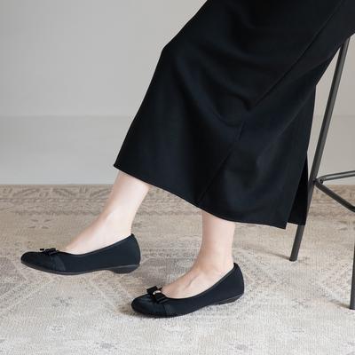 メタルセンターリボンモールドソールパンプス