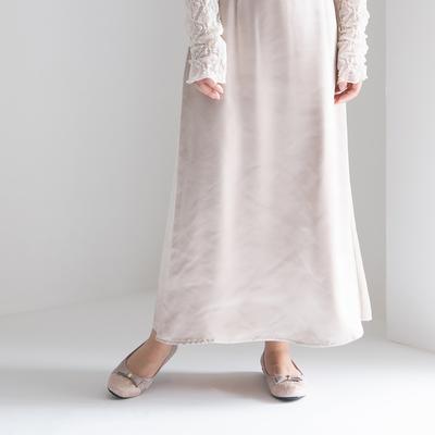 メタルセンターリボンモールドソールパンプス