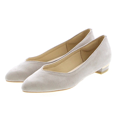 Vカットフラットパンプス/217-00195