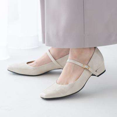 ワンストラップレインパンプス/325-59111