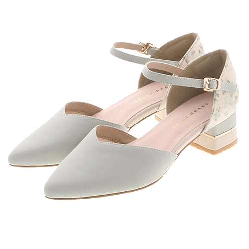 コンビヒールセパレートパンプス<ふわさら>/204-52800￥7,480（税込）