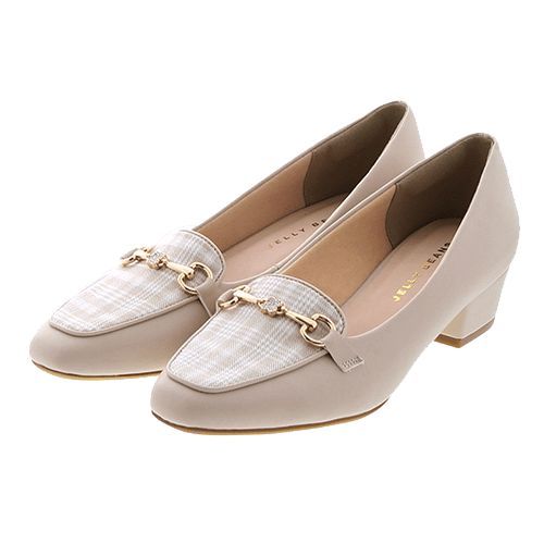 フラワービットローファーパンプス<ふわさら>/204-42715￥7,480（税込）
