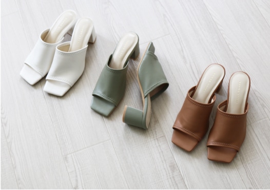 Summer Collection ストレッチミュールサンダル