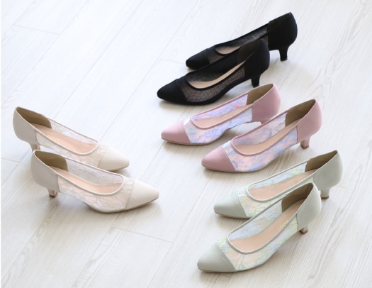 Summer Collection シアーチュールパンプス