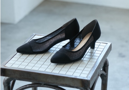 Summer Collection シアーチュールパンプス