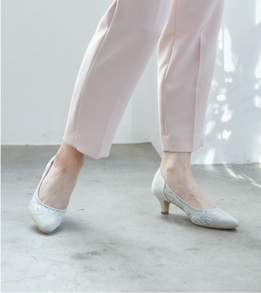 Summer Collection シアーチュールパンプス