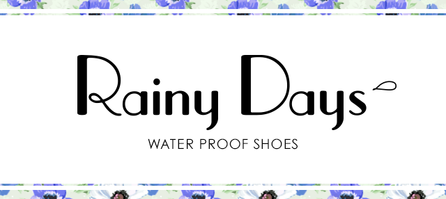 WATER PROOF SHOES